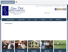 Tablet Screenshot of gcchamber.com